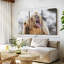 «Roaring Grizzly Bear» sur toile-99242664