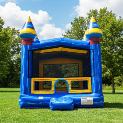 JumpOrange Melting Arctic 13 ft x 13 ft Inflatable Bounce House (with Blower)