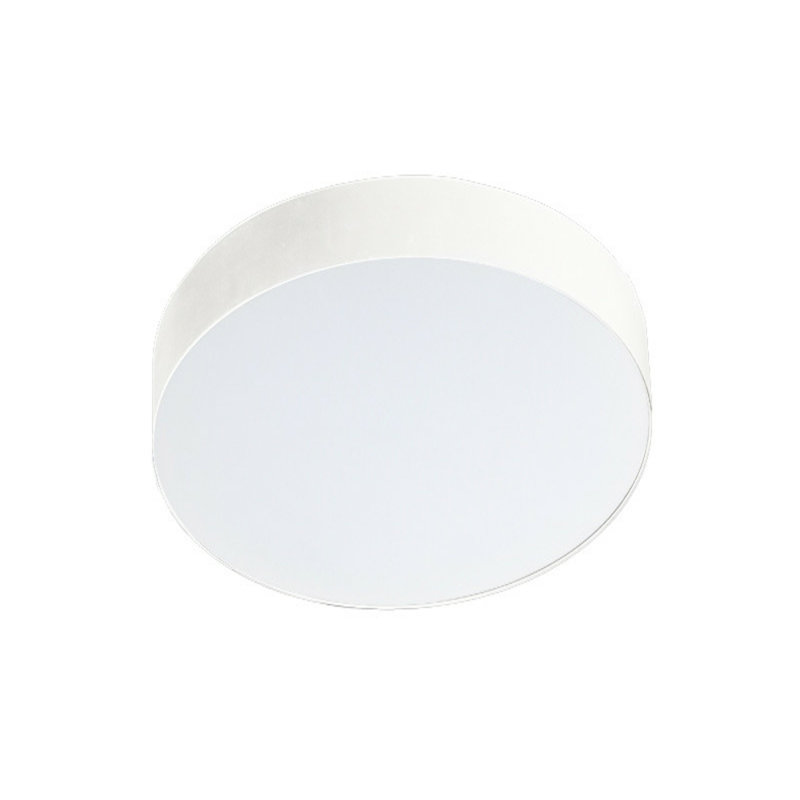 Monza LED Flush Mount, 4000K, White, 5.7cm H x 40cm W x 40cm D