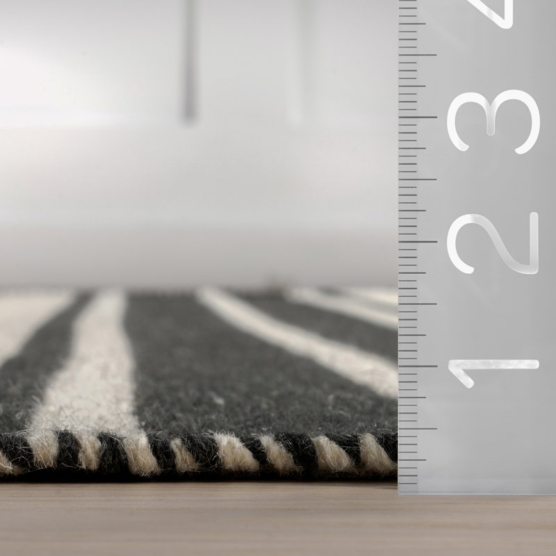  Tapis en laine Bowery, Rectangle 8 pi 6 po x 11 pi 6 po