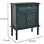 Armoire de rangement, buffet de bar avec portes et tiroirs, armoire de rangement pour salon, cuisine, vestibule, bleu marine-682608227