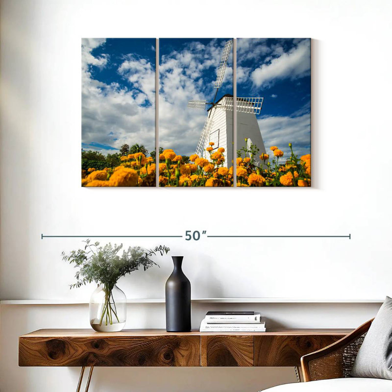 Alvord Spring Windmill, 24" H x 38" W