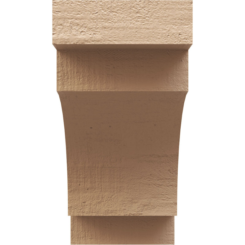 Bois de méditerranée TimberThane Ra partier, brun clair apprêté, H 8 po x l 24 po x P 4 po