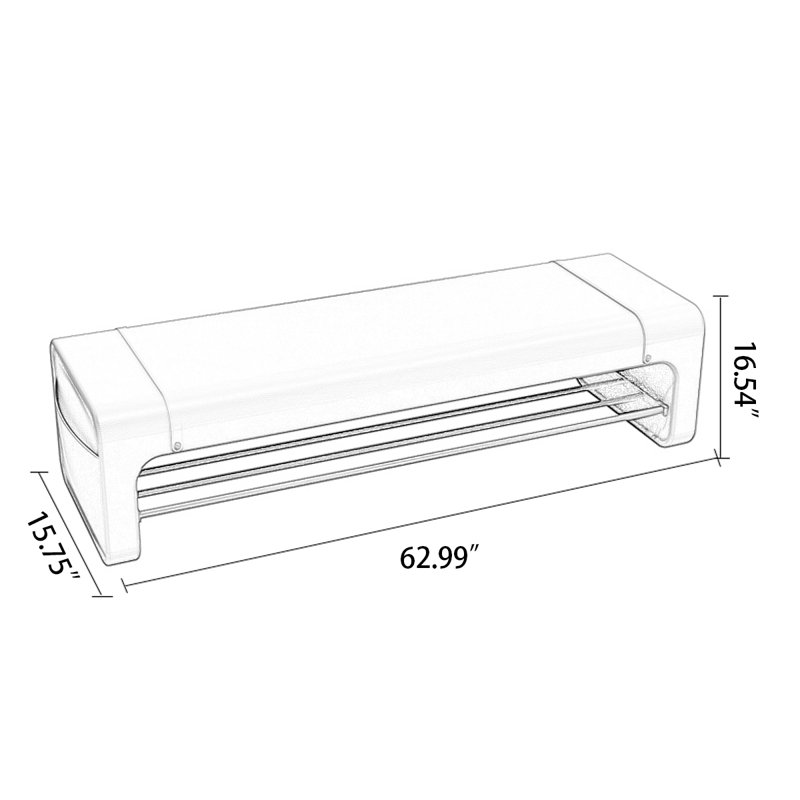 Banc de rangement rembourré pour chaussures 62,99, Gris