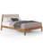 Juno Solid Wood Upholstered Headboard Bed Frame-1372511141