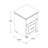 17.5'' Wide 1 -Drawer File Cabinet