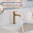 Single-Hole Single-Handle Bathroom Sink Faucet with Drain Assembly-124671812