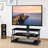 Multi-Function Angle And Height Adjustable Tempered Glass  TV Stand