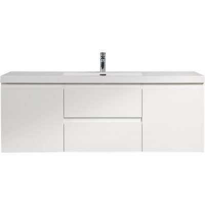 Meuble-lavabo flottant avec lavabo Amma