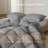 Hotel Style Down Fiber Comforter, 100% Cotton Cover-529521284