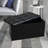 Mangine Faux Leather Ottoman