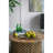 18.9x13.4x1.4" Gold Monstera Leaf Wall Décor