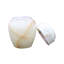 Urne de crémation en marbre, 5,25 h x 3,25 l, 2,21 lb, gris océan-113093676