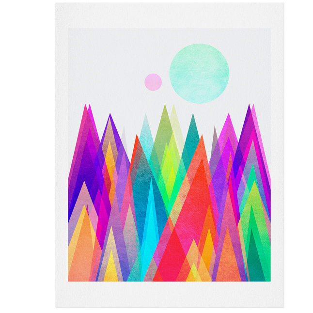 «Colorland», impression, H 10 po x l 8 po x P 0,13 po
