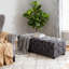 Luxurious Velvet Button-Tufted Ottoman Bench With Versatile Use For Modern Glam Decor And Comfortable Seating