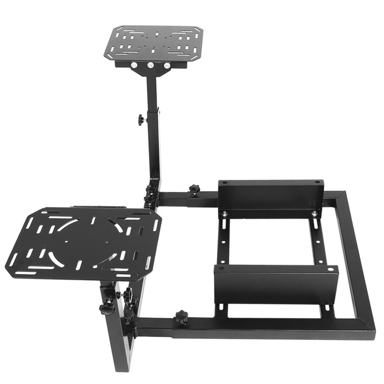 Inbox Zero Flying Game Stand & Racing Seat Holder, NO Steering Wheel Pedal  Shifter Seat Joystick