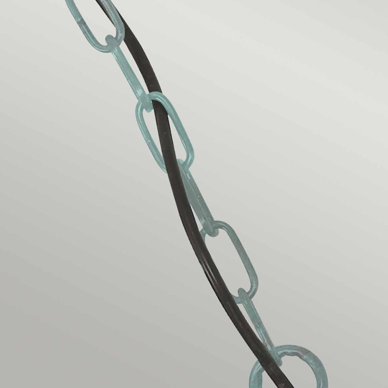 Batts Outdoor Pendant, Verdigris