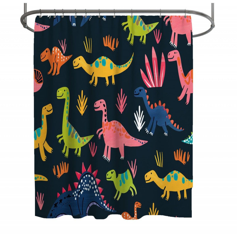 Hermarni Shower Curtain, 73"H x 70"W