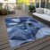 Alfonzo Stain Resistant Abstract Area Rug