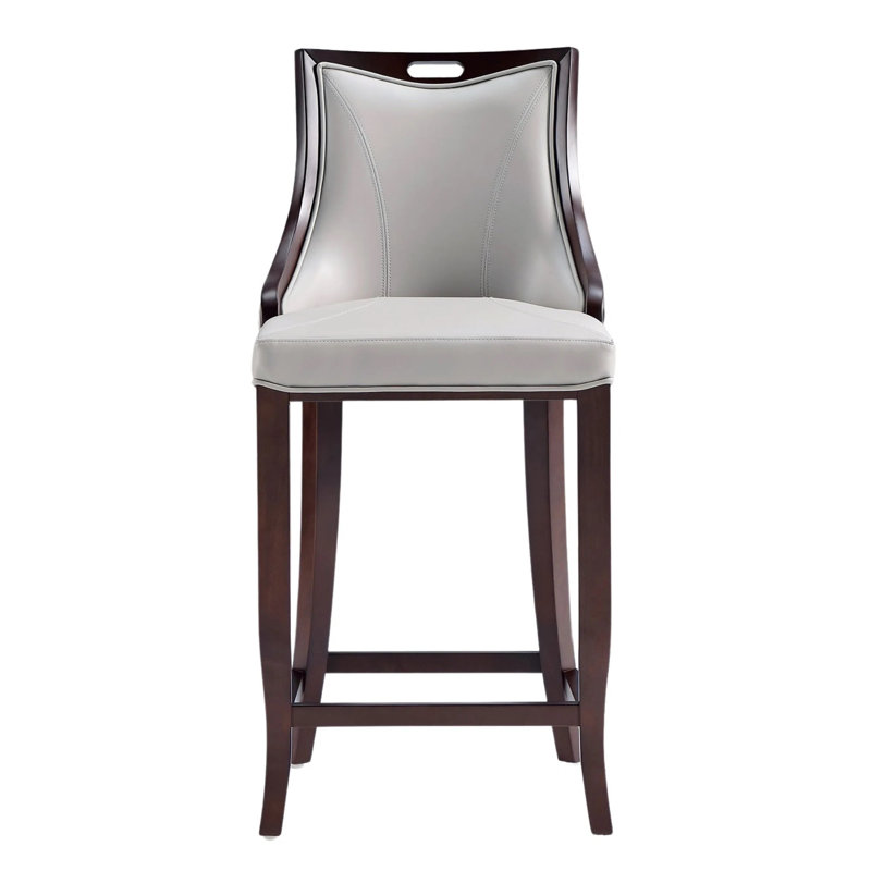 Tabouret de bar Emperor, Gris clair