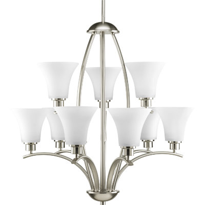 Jilliann 9 - Light Dimmable Tiered Chandelier