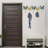 Hand-Painted Metal Wall Hook, 23.4 x 9.1 inches | 100% Durable Steel, Thickness: 0.03 inches | Stylish and Functional Home Decor, Perfect for Entryway, Kitchen, or Bathroom Organization