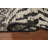 Black & White Handmade Moroccan Abstract Rug 4x6