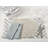 Bora Bora Design Glass Embroidered Round Placemat