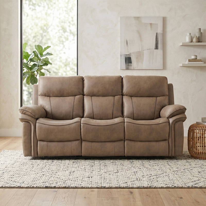 Adalynn Permian Seater Reclining Sofa, Sahara, 3
