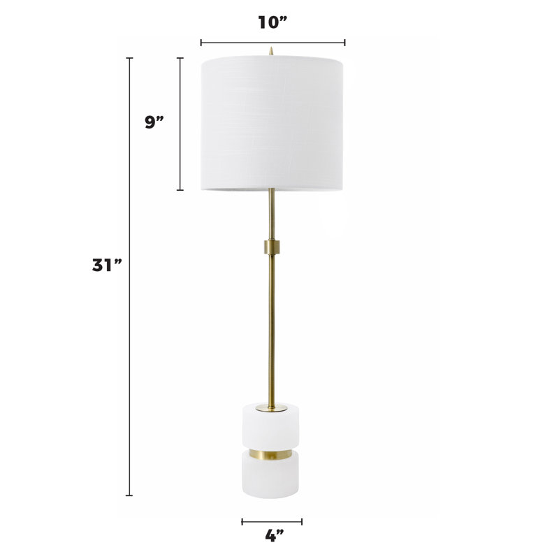 Saxby Marble Table Lamp