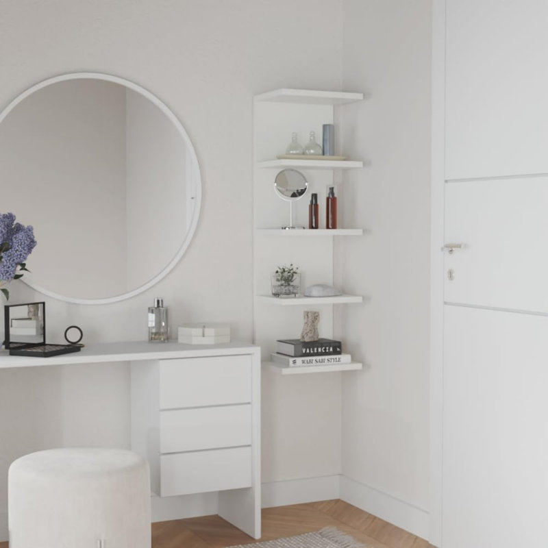25 cm W Wall Mounted Shelving Unit