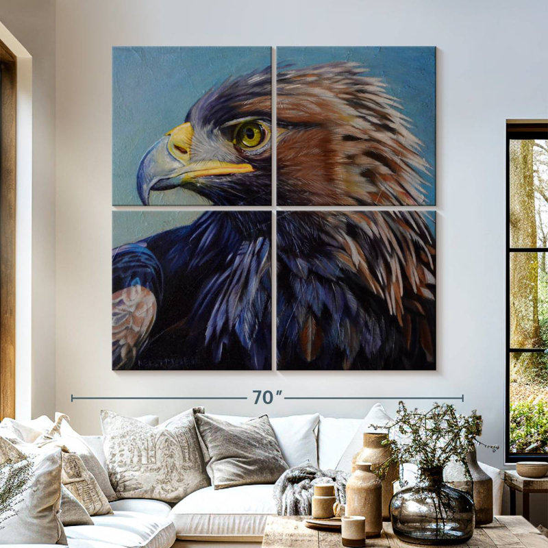 Brampt Golden Eagle, 57" H x 57" W