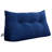 Sit-up Back Comfort 100% Cotton Corduroy Backrest Bed Back Support Headboard Wedge Reading Pillow Compression-99222272-99069788