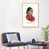 Toile avec cadre en bois beige n'est pas disponible