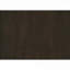 Table de bout moderne avec plateau en verre - Finition brun anthracite