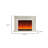 47.24"Retro White Electric Fireplace-997528570-997528575