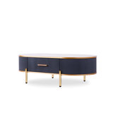Table basse à 4 pieds avec rangement