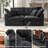 79" Wide Comfy Cloud Couch, Chenille Upholstered Pillow-Top Arm Loveseat Sofa With Deep Seats, Side Pockets & Modular Design, 2 Seater Sofa For Living Room-84601385
