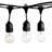 Outdoor 12 - Bulb 24'' Plug-in Arbitrary String Light