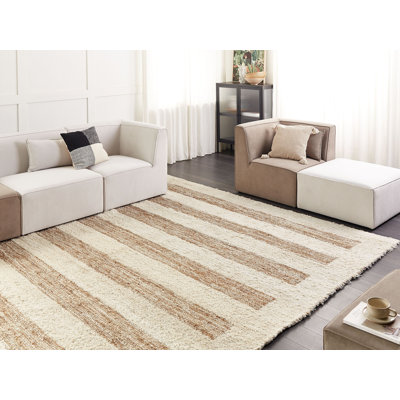 Caleigh Striped Hand Woven Area Rug