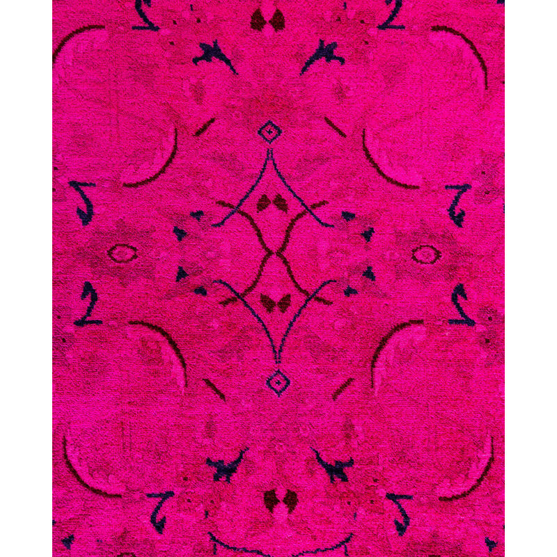 Overdyed One-of-a-Kind 10' 1" X 13' 10" Hand Knotted Area Rug