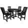 Arbnora 4-Person 48" Round, Counter-Height Dining Set