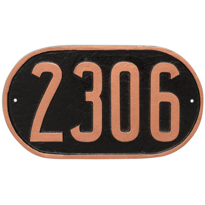 Oval Wall Plaque