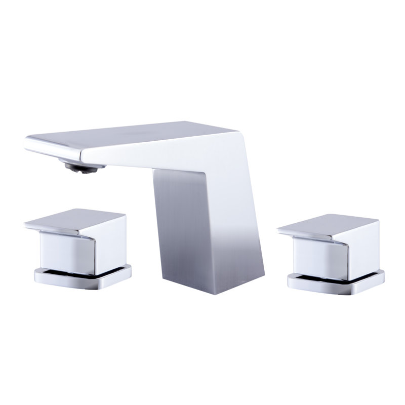 2-handle Bathroom Faucet, Polished Chrome