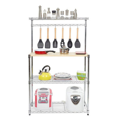 35.4 in. W Standard with Microwave Compatibility with Wine Glass Storage