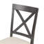 Ensemble de table à manger et de chaises 5 pièces pour 4 personnes, table de cuisine en bois massif avec 4 chaises