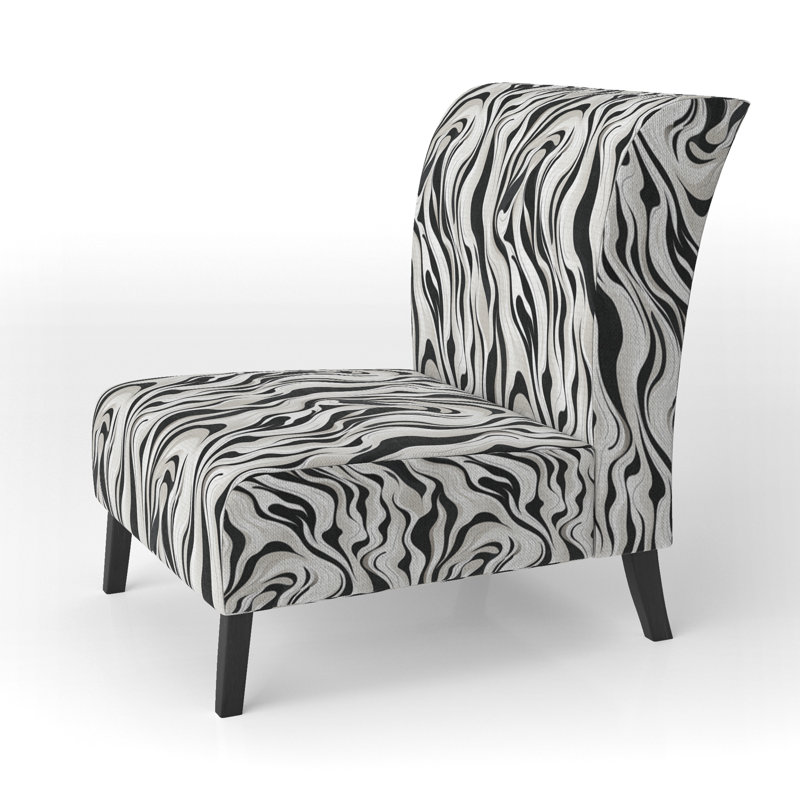 Minimalist Sophistication - Fauteuil de chambre rembourré moderne et contemporain