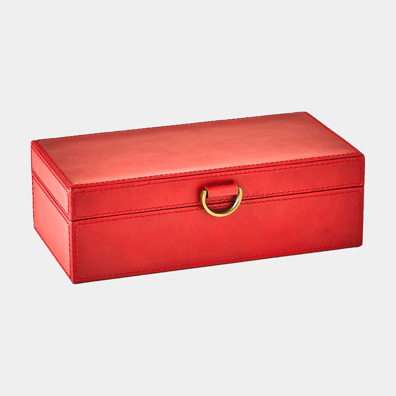 Ernest Decorative Box, 3" H x 6" W x 10" D