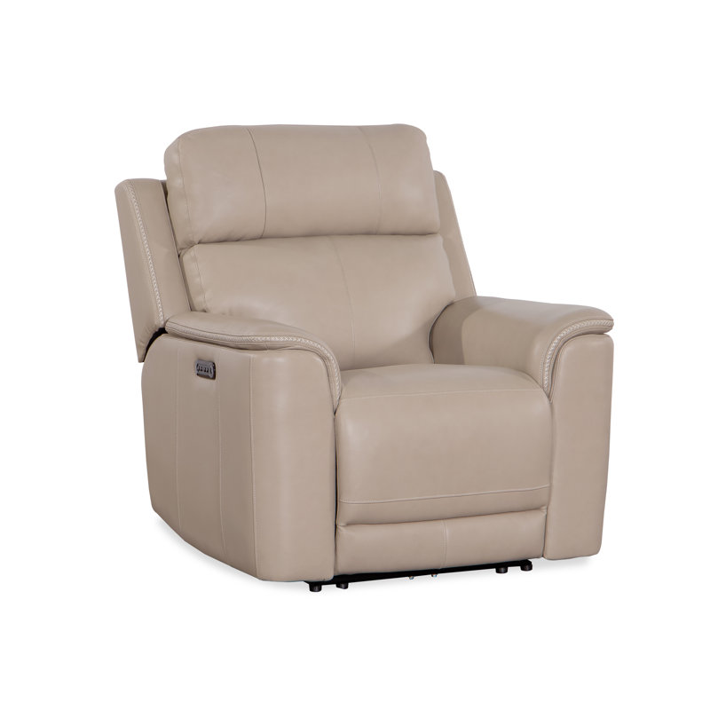 Fauteuil inclinable en cuir italien Riley