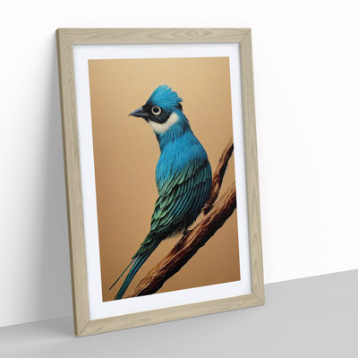Alert Bird - Single Picture Frame Print